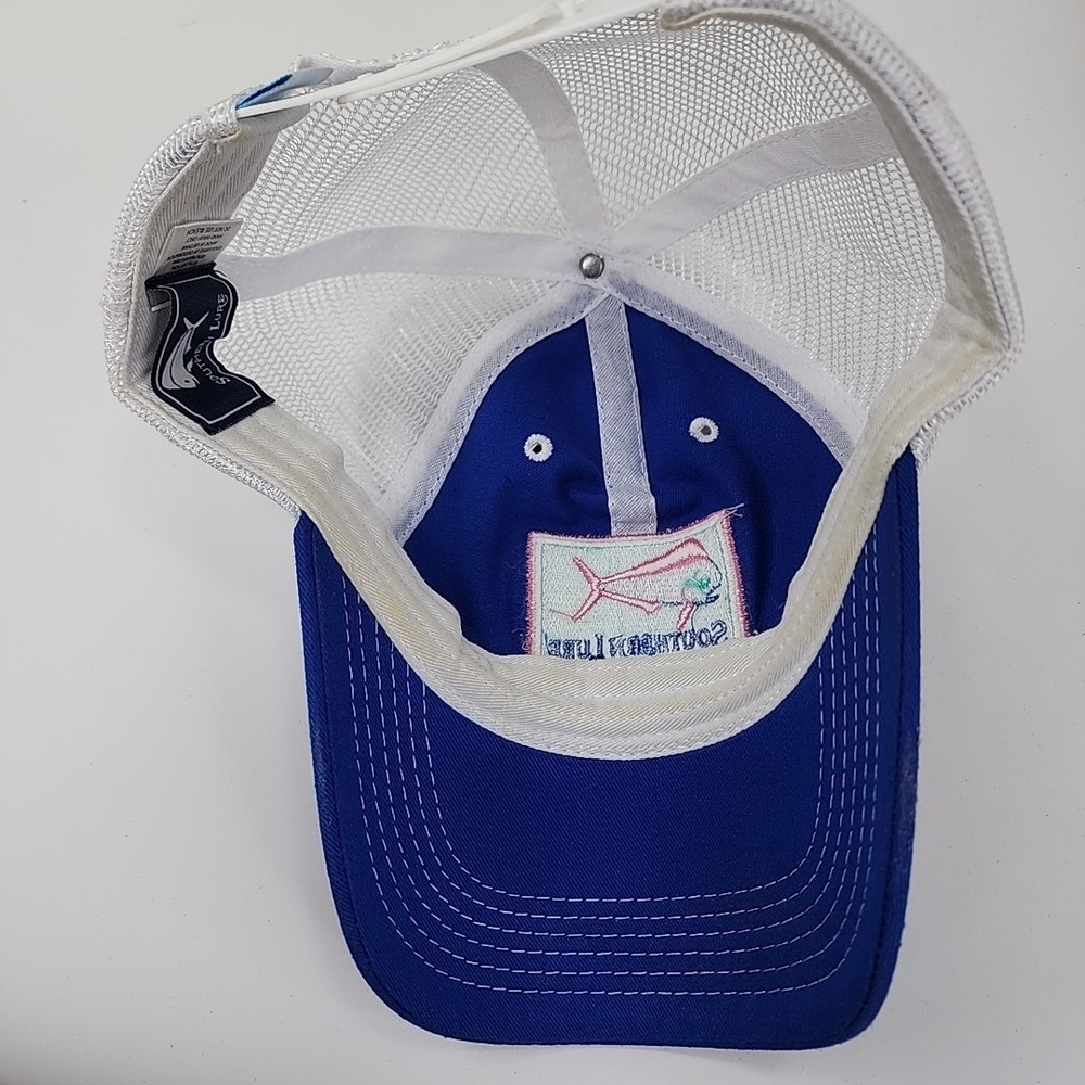 Lot of (2) Southern Lure Mesh Fishing Hats Trucker Baseball Style Snapbacks - Picture 7 of 12